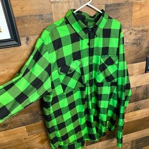 Dixxon Flannel - Gang Green 2XL-T